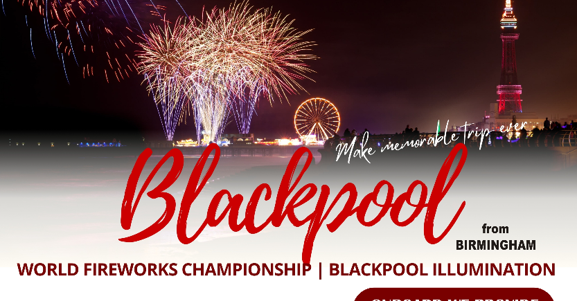 BLACKPOOL World fireworks championship visit